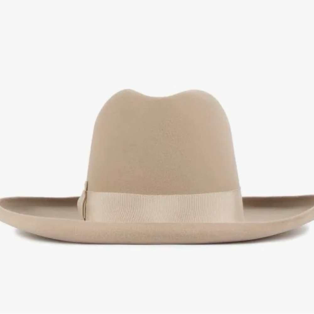 Seager x Nikki Lane Silverbelly Hat, Size 7 1/8